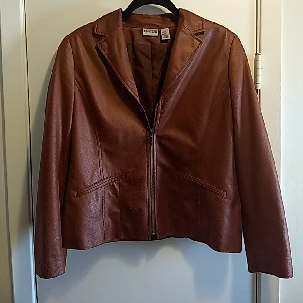 Chico's sueded jacket